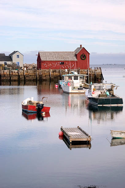 rockport - cape ann foto e immagini stock