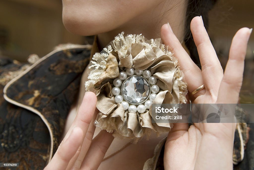 Broche - Foto de stock de A la moda libre de derechos