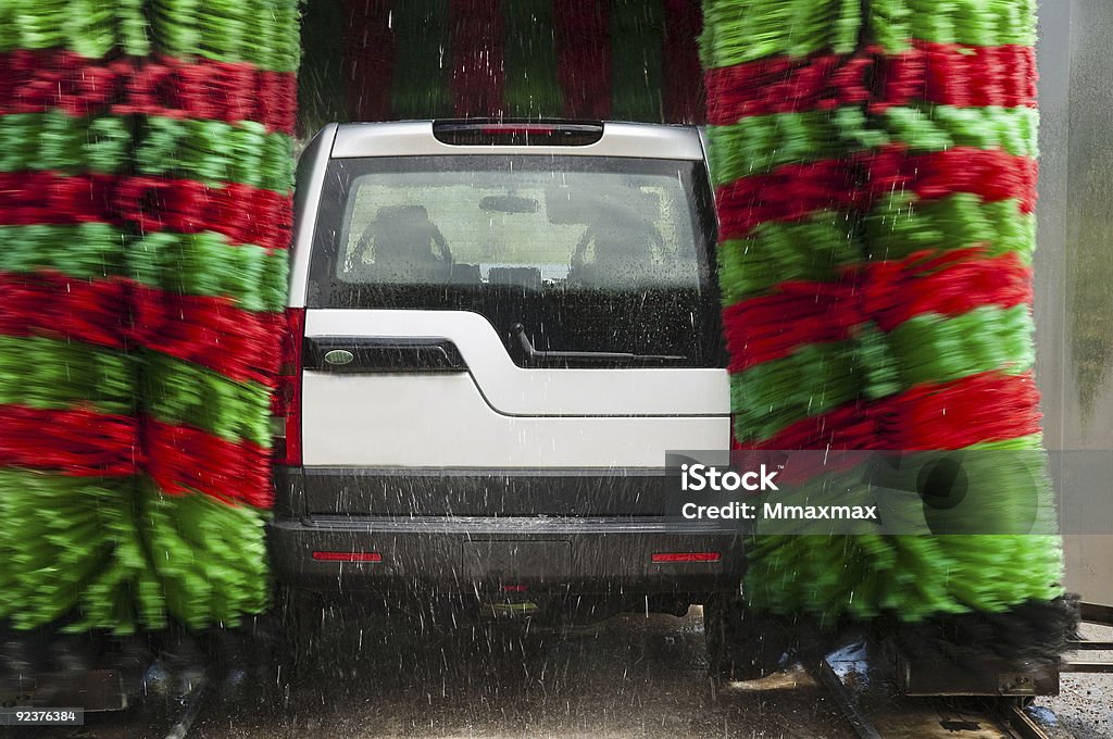 Lavage de voiture - Photo de Couleur verte libre de droits