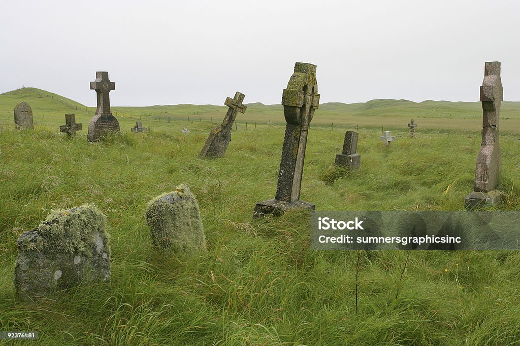 Cemitério escocês - Royalty-free Antigo Foto de stock