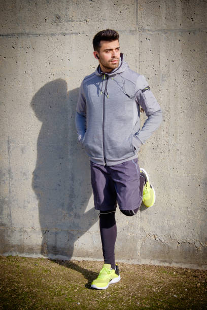 istock Young athlete man is doing sport runing 923765920