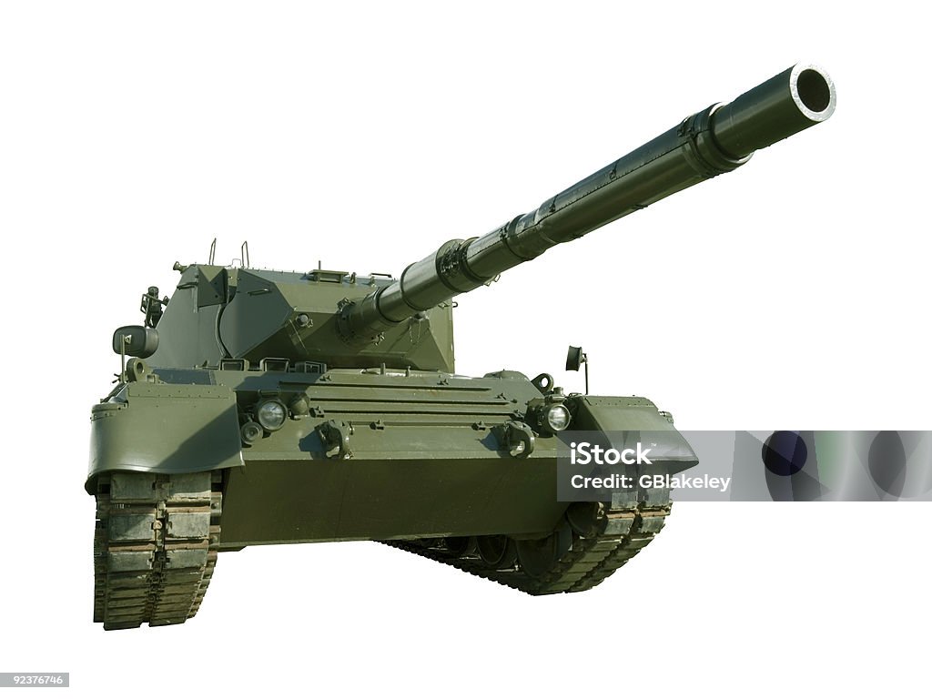 Leopard Militär-Tank-Top mit Weiß - Lizenzfrei Leopard-Panzer Stock-Foto