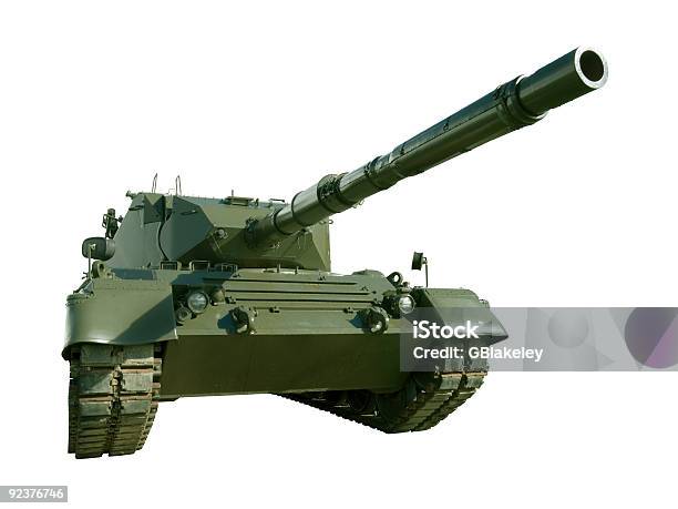 Leopard Militärtanktop Mit Weiß Stockfoto und mehr Bilder von Leopard-Panzer - Leopard-Panzer, Freisteller – Neutraler Hintergrund, Artillerie