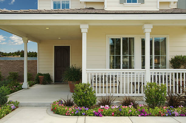 istock Beautiful House and Patio 92376851