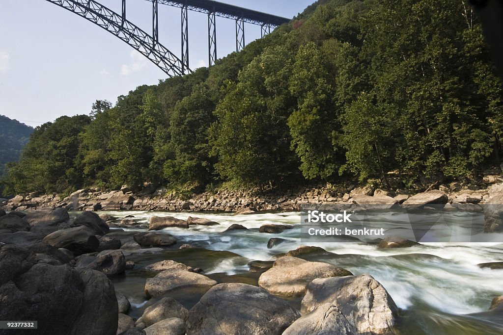 New River Gorge  West Virginia - US State Stock Photo