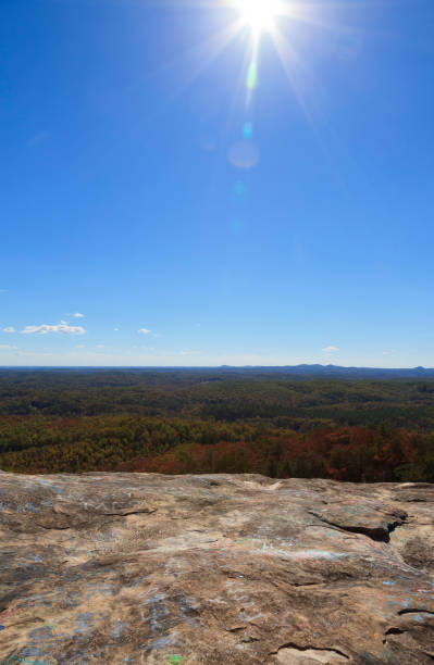 Bald Rock Heritage Preserve in South Carolina, part of the Mountain Bridge Wilderness Area near Caesars Head along Highway 276