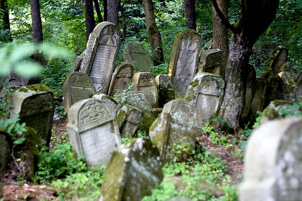 istock Old Jewish cemetery 92377674