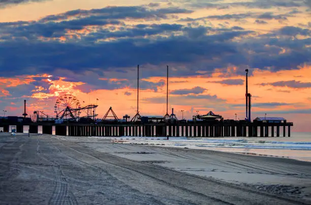 Photo of The iconic Steel Pier on the Atlantic City Boardwalk