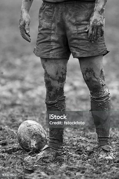 Rugby Mud Bowl Stock Photo - Download Image Now - Old-fashioned, Retro Style, Rugby - Sport