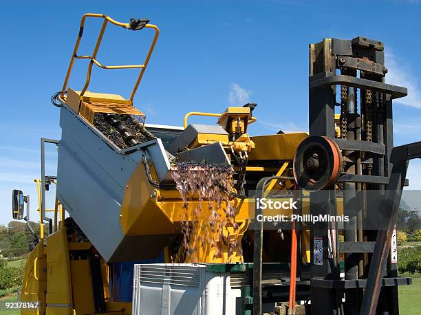 Foto de Colheitadeira De Uva e mais fotos de stock de Agricultura - Agricultura, Amarelo, Austrália