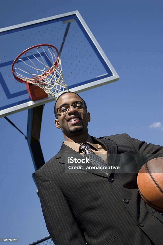 Basketball Profi - Lizenzfrei Afro-amerikanischer Herkunft Stock-Foto