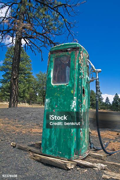 Alten Gas Pump Stockfoto und mehr Bilder von Albuquerque - Albuquerque, Alt, Benzin