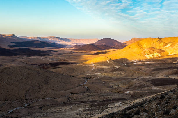 istock Ramon crater desert mountains range landscape, Negev, Israel. 923788492