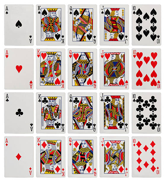 istock Royal Flushes of each suit 92378928