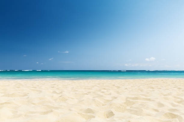istock Wave of the sea on the sand beach 923792866