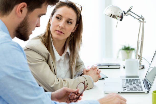 istock Two entrepreneurs working in the modern office. 923792902