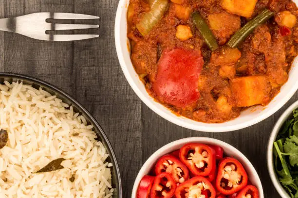 Photo of Hot And Spicy Vegetable Masala Vegetarian Curry