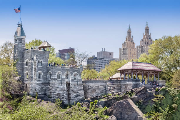 istock Belvedere Castle in Spring, Central Park, New York City. 923821778