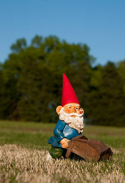 istock Wheelbarrow Garden Gnome 92382238