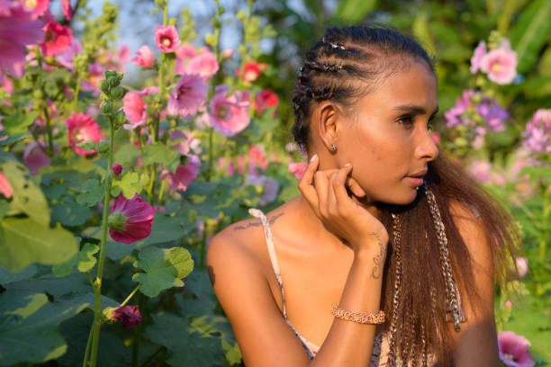 istock Happy Woman In Park 923828846