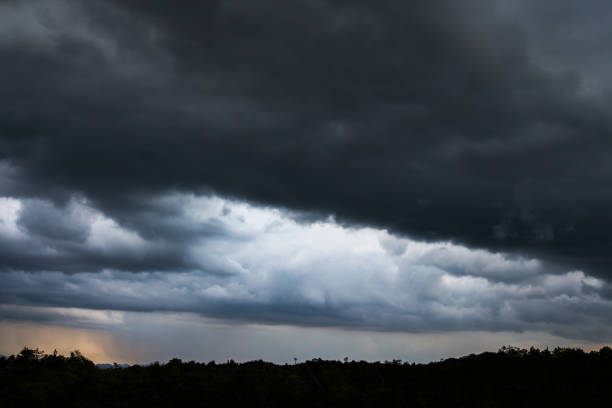 istock beautiful Rain clouds and gloomy sky 923831204