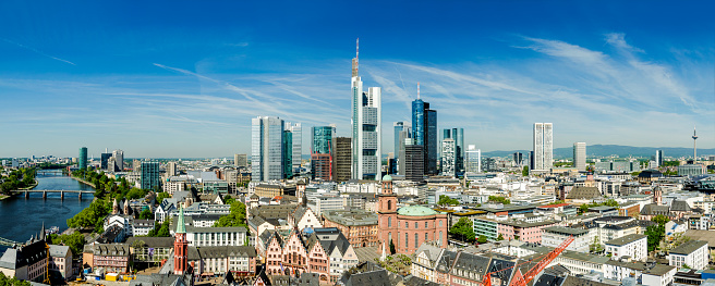 Frankfurt (Main) Skyline Architecture in Germany