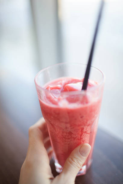istock Well being and weight loss concept, berry smoothie. 923849618