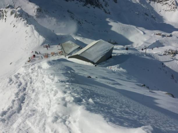 istock Winter in Italy - view from Presena Pass 923858978