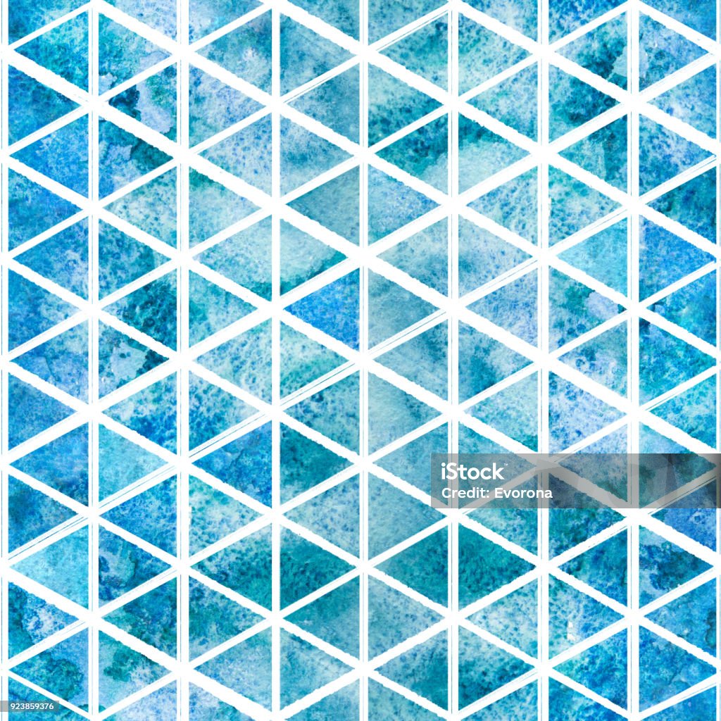 Blue Triangular Patterns Seamless Light Blue Triangular Pattern Stock Illustration - Download ...