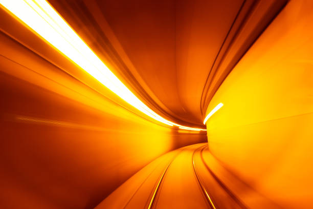 istock Underground blurred tunnel photo in motion 923865750