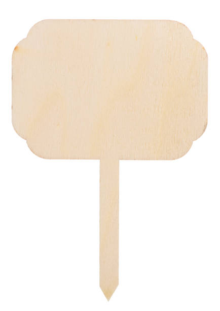 istock Wooden information label sign 923865946