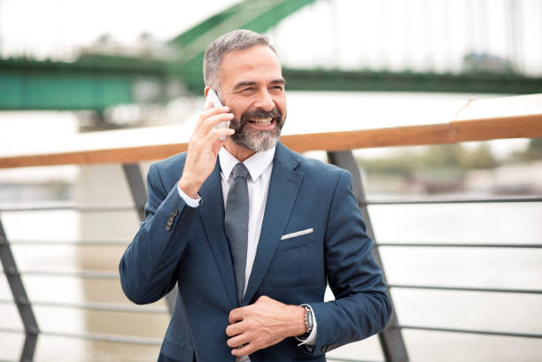 istock Cheerful business man enjoying a day outside 923868836