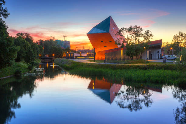 Museum of the Second World War in Gdansk, Poland. The Museum main exhibition covering an area of about 5,000 square metres.