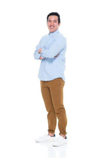 istock Handsome Korean Male arms crossed 923875654