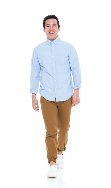 istock Handsome Korean Male walking 923876672