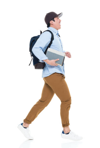 istock Happy Korean Male Running 923879522