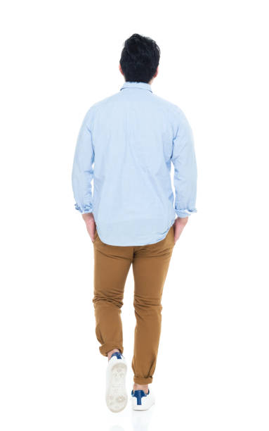 istock Handsome Korean Male walking 923879618