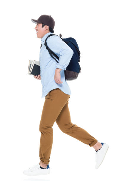 istock Happy Korean Male Running 923879648