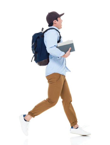 istock Happy Korean Male Running 923879658