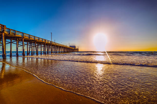istock Wooden pier in Newport Beach 923891006