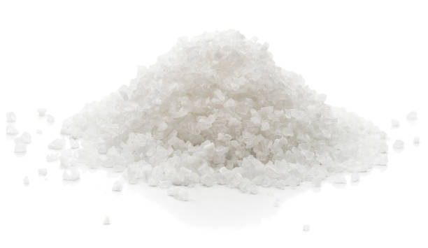 sal marina - salt ingredient rough food fotografías e imágenes de stock