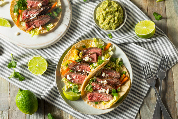 istock Homemade Korean Steak Tacos 923897210