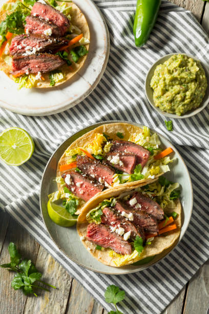 istock Homemade Korean Steak Tacos 923897760