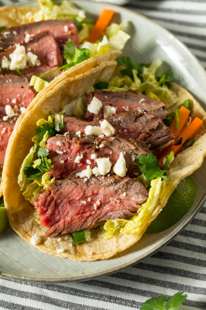 istock Homemade Korean Steak Tacos 923898036