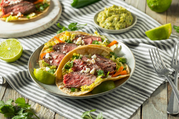 istock Homemade Korean Steak Tacos 923898210