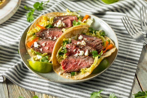 istock Homemade Korean Steak Tacos 923899022