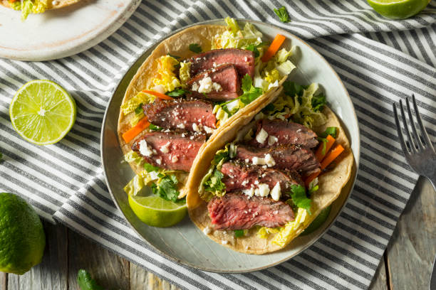 istock Homemade Korean Steak Tacos 923901558