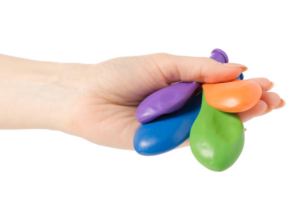 istock Rubber air balloons for celebreting decoration in hand 923902068
