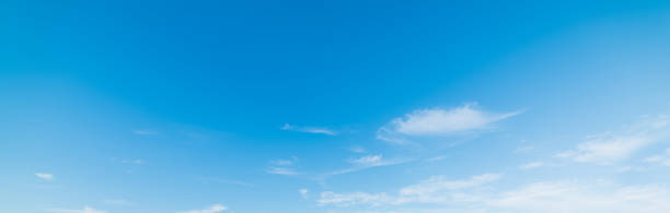 istock Blue sky with small clouds in California 923902450