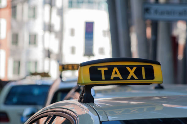 istock Taxis are waiting for passengers 923905128